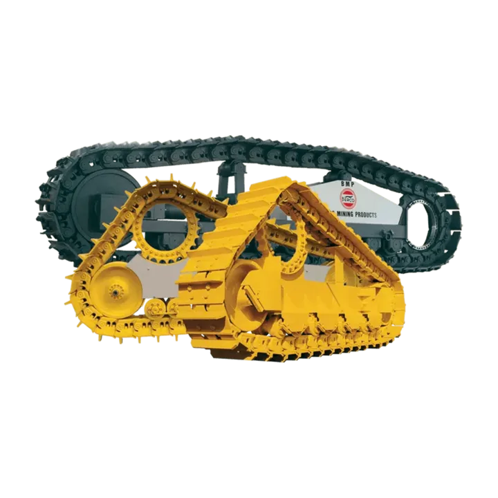 Undercarriage for heavy equipment